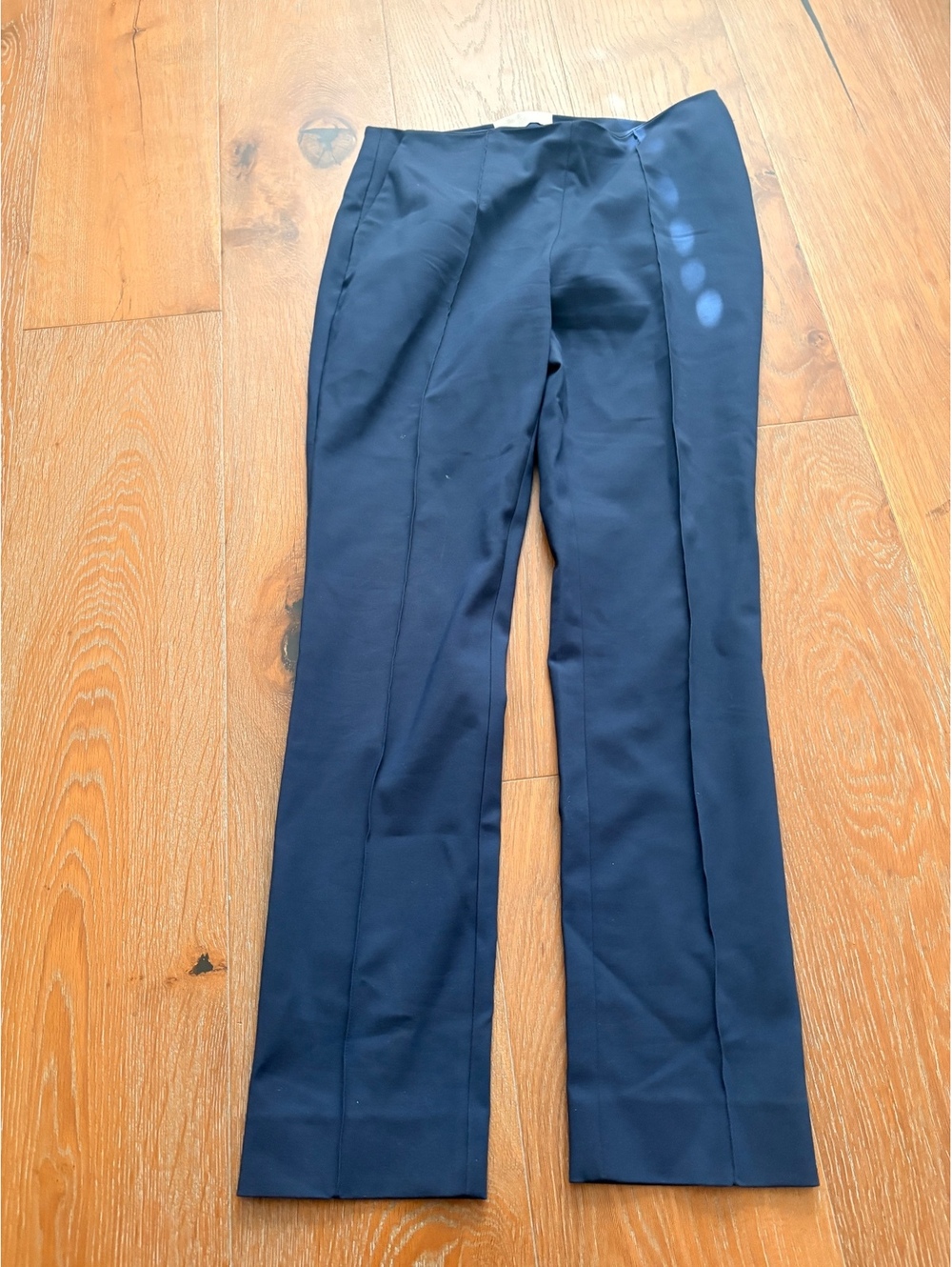 Jason Wu Navy Trousers Cotton Nylon Blend Tailored Clean Girl 6